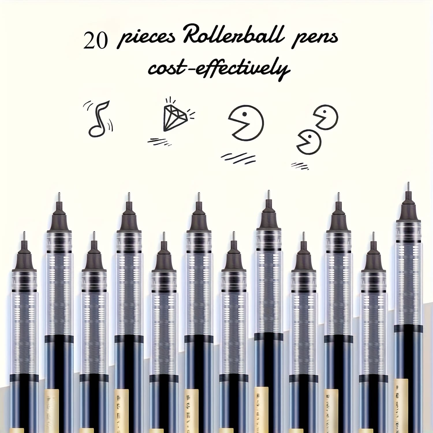 TEMU Experience Writing With A 0.5mm Tip, In Ideal For Workplaces, Educational Institutions, And Home Use. This Portable Pen Is A Great Gift For Back-to-school And