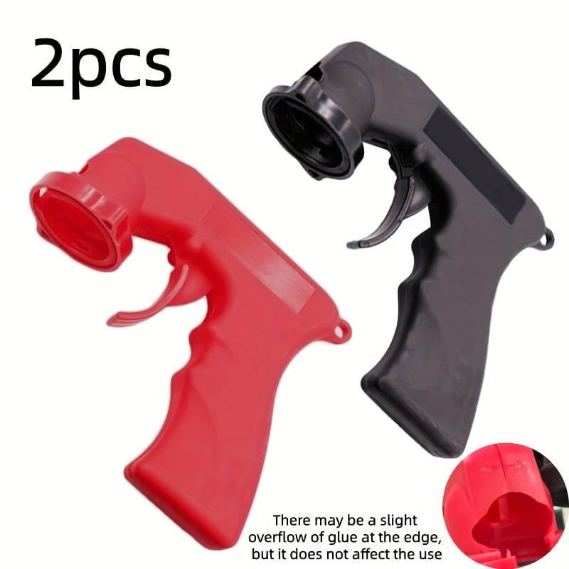 TEMU 2pcs Car Paint Nozzle Handle, Portable Nozzle, Easy To Clamp And Disassemble, Hand-cranked Paint Spraying , Enthusiasts, Professional Painters