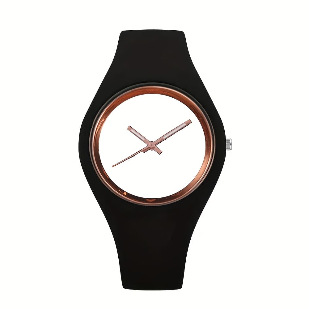 TEMU 1pc Personalized Photo/text Watch - Photo Back & Face, Add Your Own Photos/name/number/logo, Quartz Movement Watch Suitable For , Elegant Personalized Watch For Weddings, Birthdays, Prom, thumbnail 2