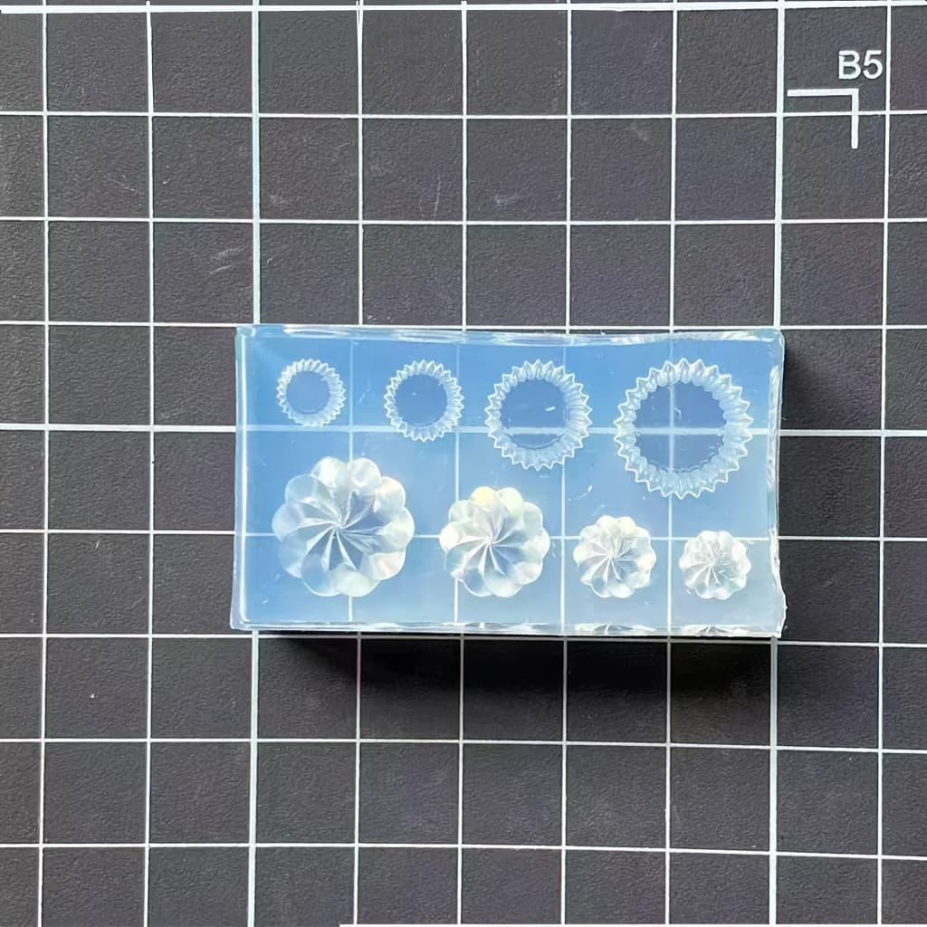TEMU Diy Miniature Cup Silicone Mold - High Clarity Resin Casting For Handmade Accessories