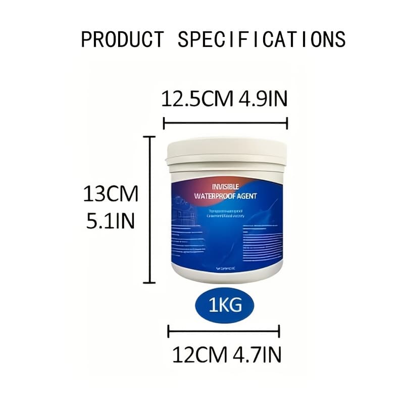 TEMU 1kg Invisible Waterproof Agent, Waterproof Insulation Sealant, Super Strong Bonding Sealant, Invisible Waterproof Leak-proof Agent Suitable For Sealing And Waterproofing Small .