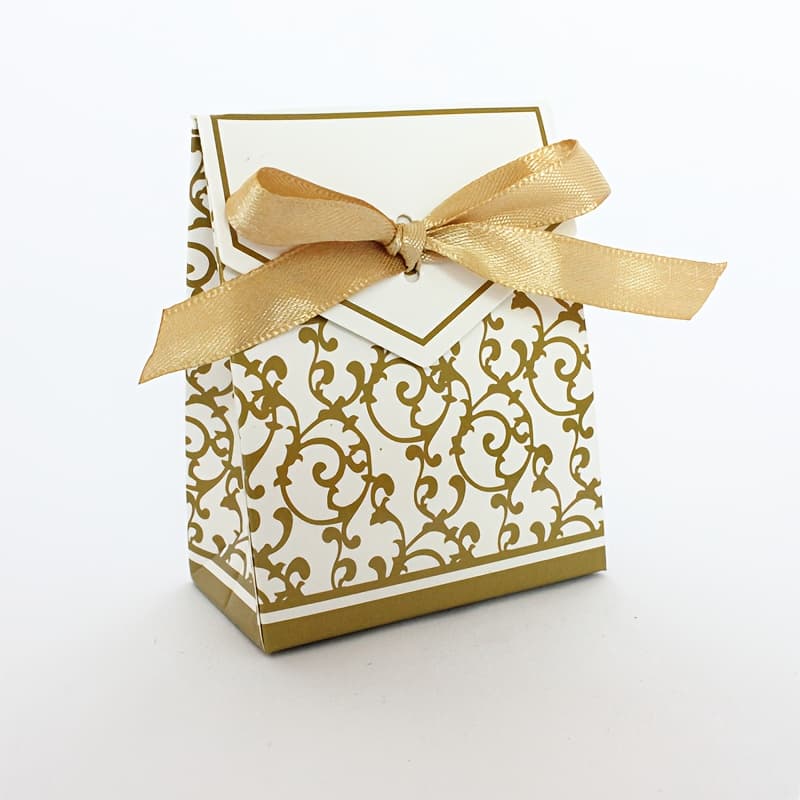 TEMU Gift For Her/him 10pcs/24pcs/60pcs Exquisite Small Golden/silvery "" Paper Box Wedding Mystery Gift Packaging Box Accessories, Tie Style For Halloween, Thanksgiving, Birthday Parties, And