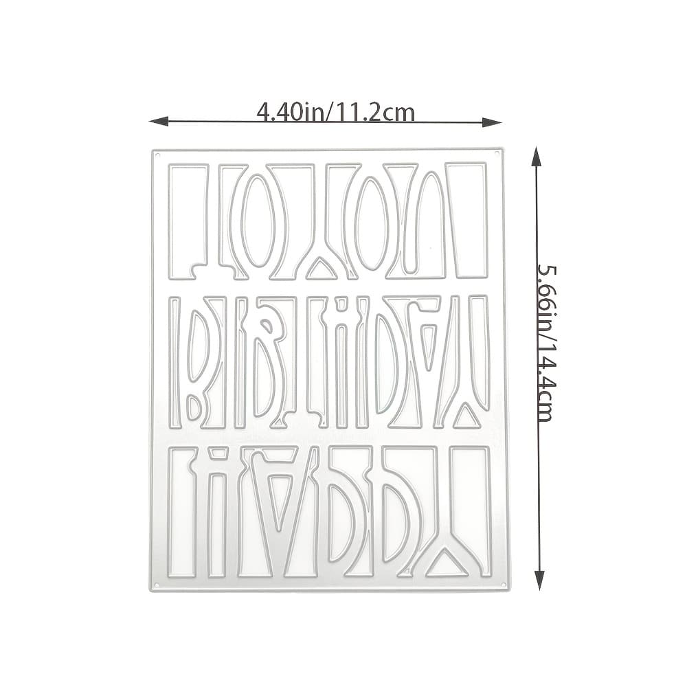 TEMU Cutting Dies 3d Background Frame Metal Stencils Scrapbooking Tools Diy Craft Carbon Steel Embossing Template For Paper Card Making Album Arts Supplies