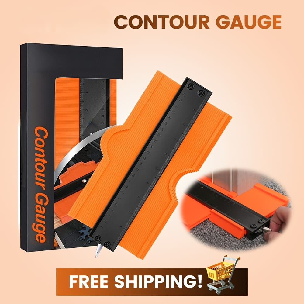 TEMU Saker Contour Gauge, Precision Shape Duplicator, Woodworking Carpentry, Shape Duplicator Cool Gadgets- Ideal Diy Tool For Seamless , Room Decor, Best Gift For & Father's Day, Christmas Gift