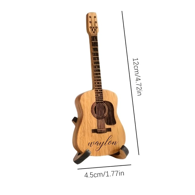 TEMU 1 Set Personalized Gift Set - Includes Engraved Guitar Picks, Perfect For Anniversaries, Father's Day, Brothers, Or