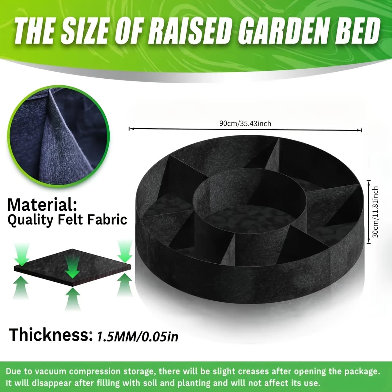 TEMU Planting Bags, Seedbeds, Plant Growth Bags, 128 Gallon Multi Grid, 7 Mouth, 8 Mouth, Vegetable, Flower, , Potato, Tomato, Tomato