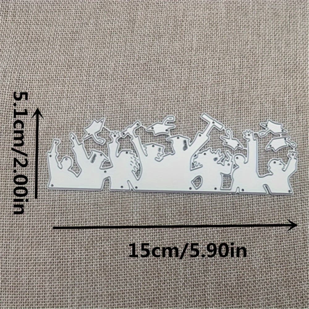 TEMU 1pc Graduation Frame Metal Cutting Dies Stencils For Diy Scrapbooking Decorative Embossing Template