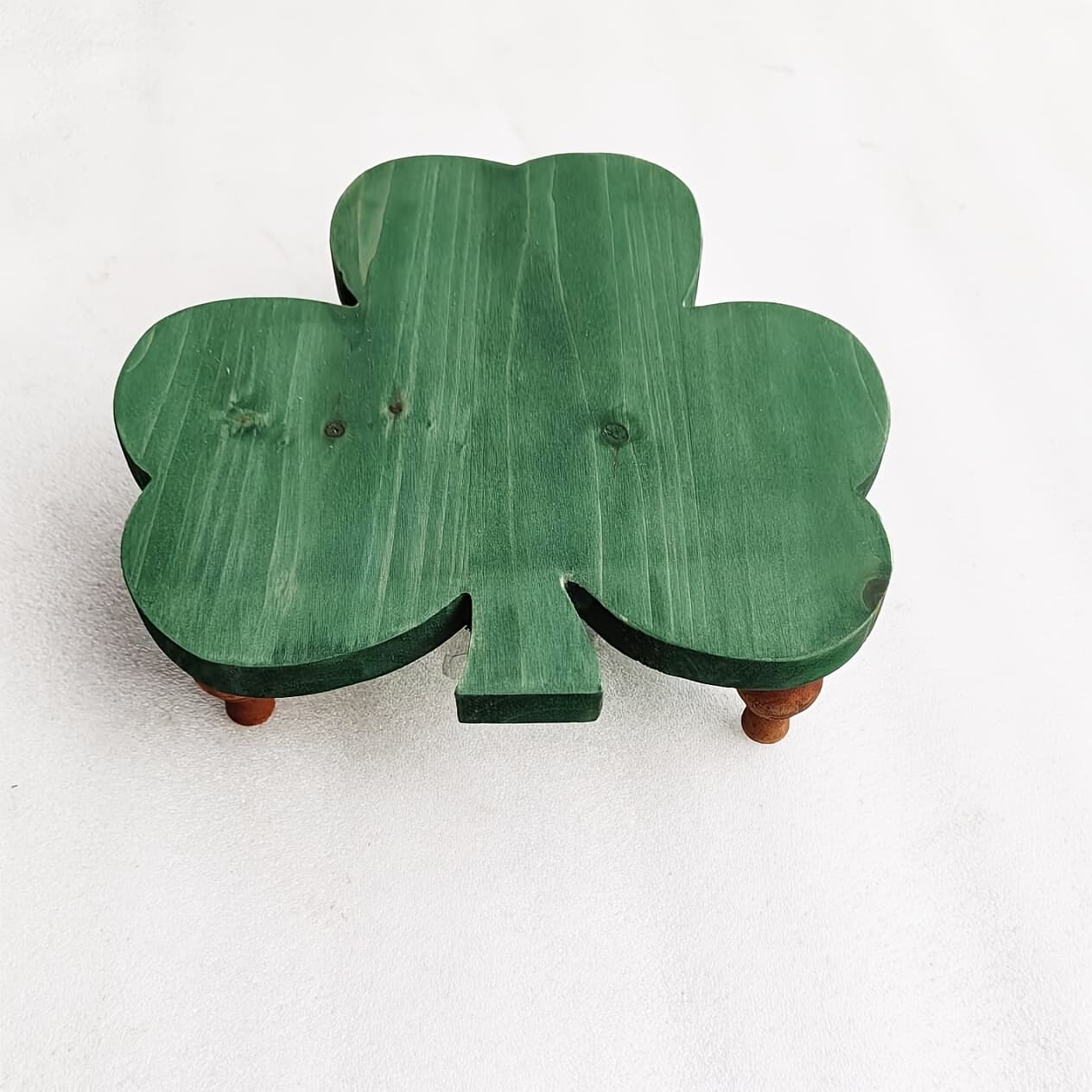 TEMU 's Day Decorative Plate Wooden Stand Wooden Flower Stand, Non-food Contact