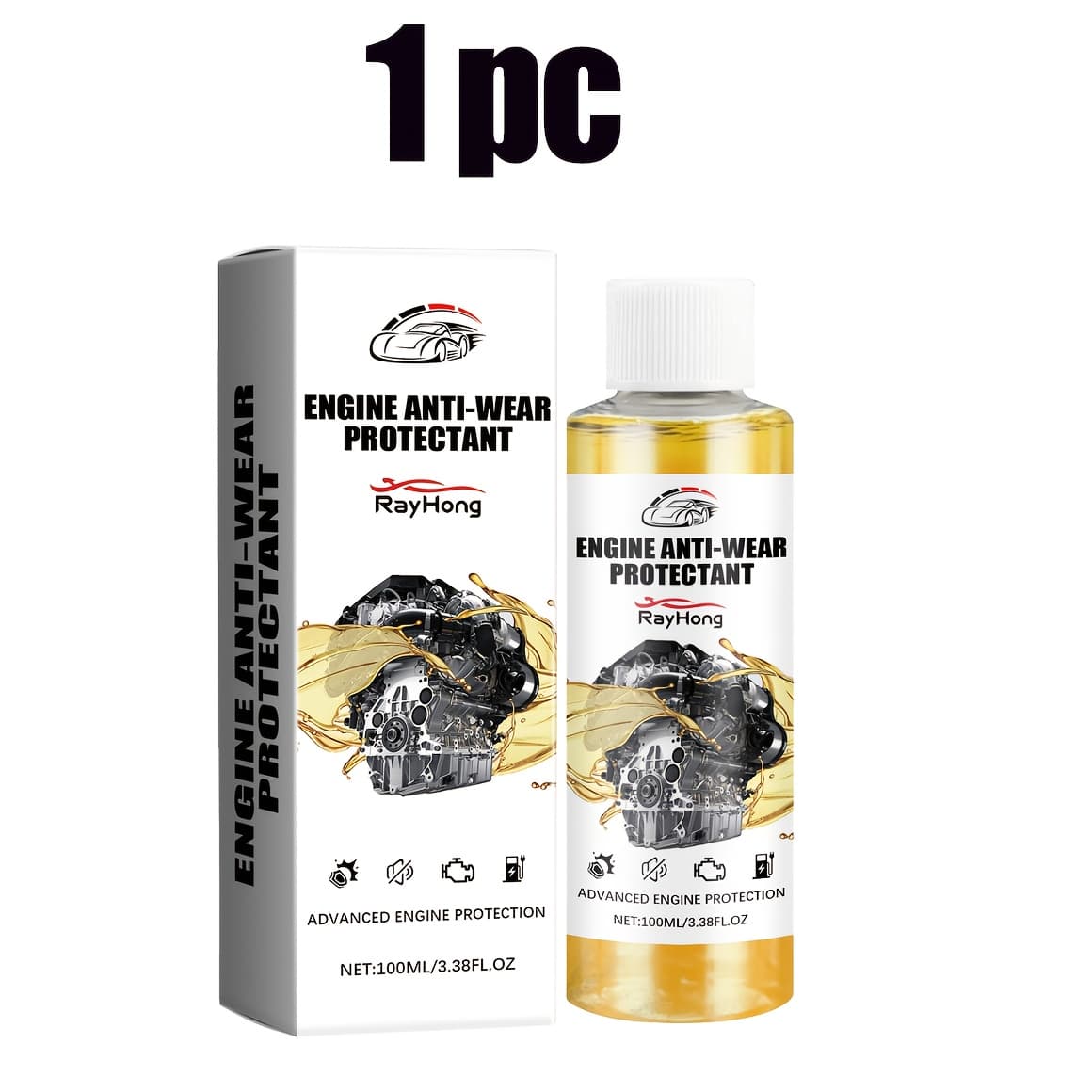 TEMU Engine Protection Agent That Reduces Noise, Minimizes Vibrations, Prevents Rust, And Aids In Car Maintenance