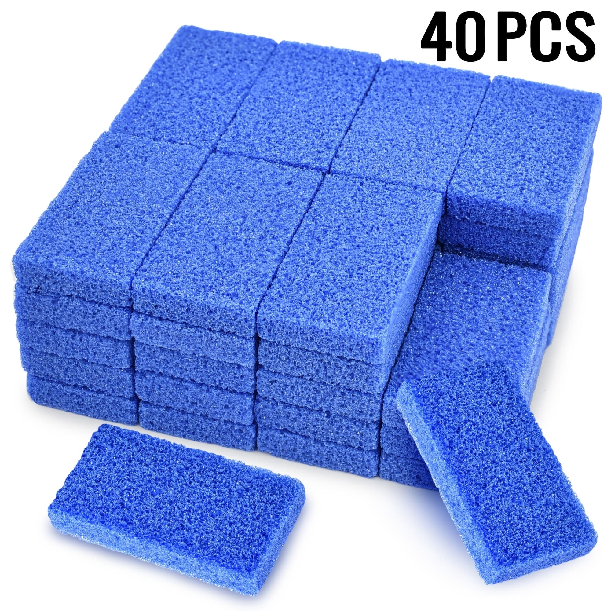 TEMU 40-pack Heavy Duty Coarse Grit Foot Scrubbers - Single-use Exfoliating Pads For Cracked Heels, & Dead Skin Removal | Salon-, Hygienic & Convenient ()