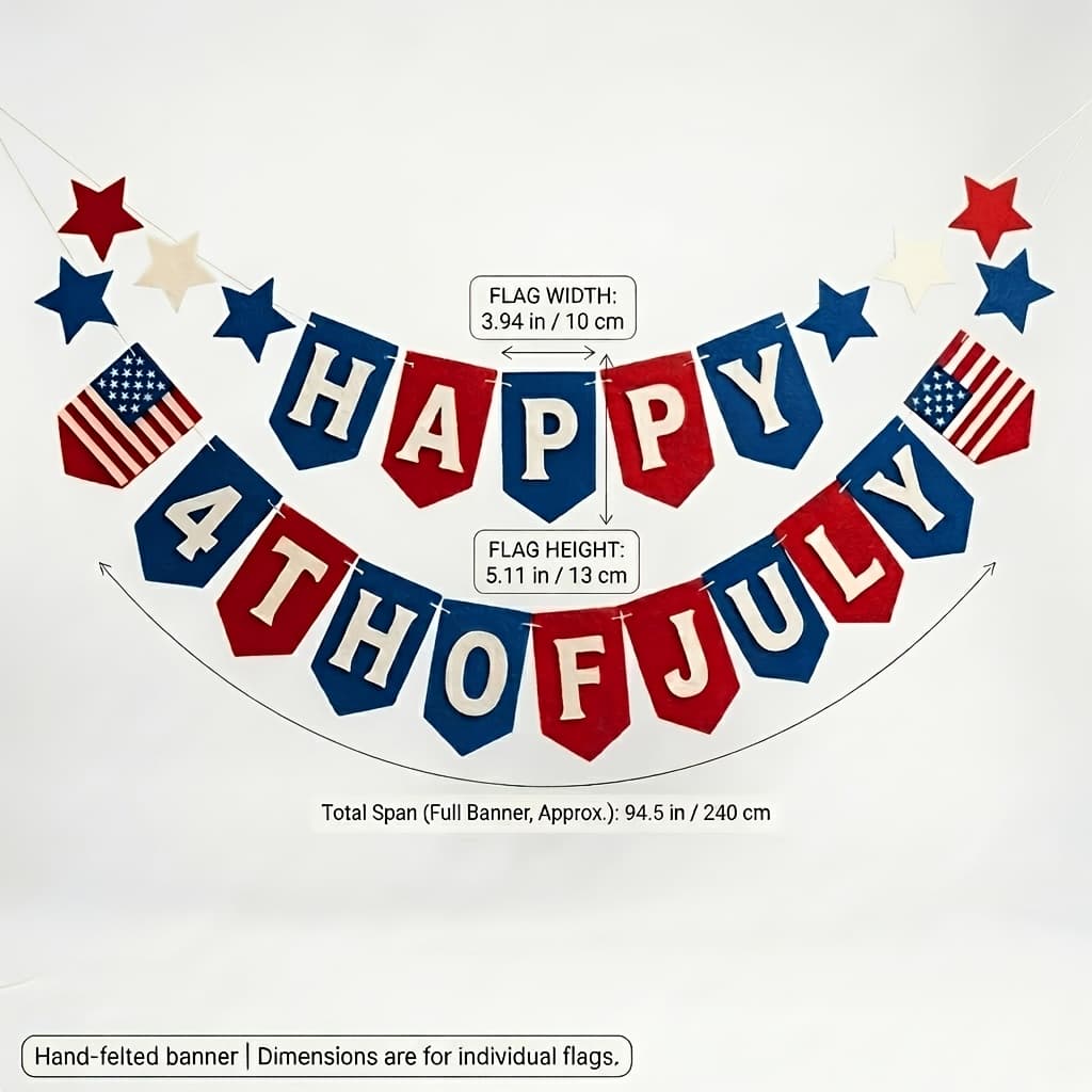 TEMU Banners Day Flag Party Decoration, Red White And Balloon Garment For Home Wall Decoration-durable And Reusable Hanging Flag