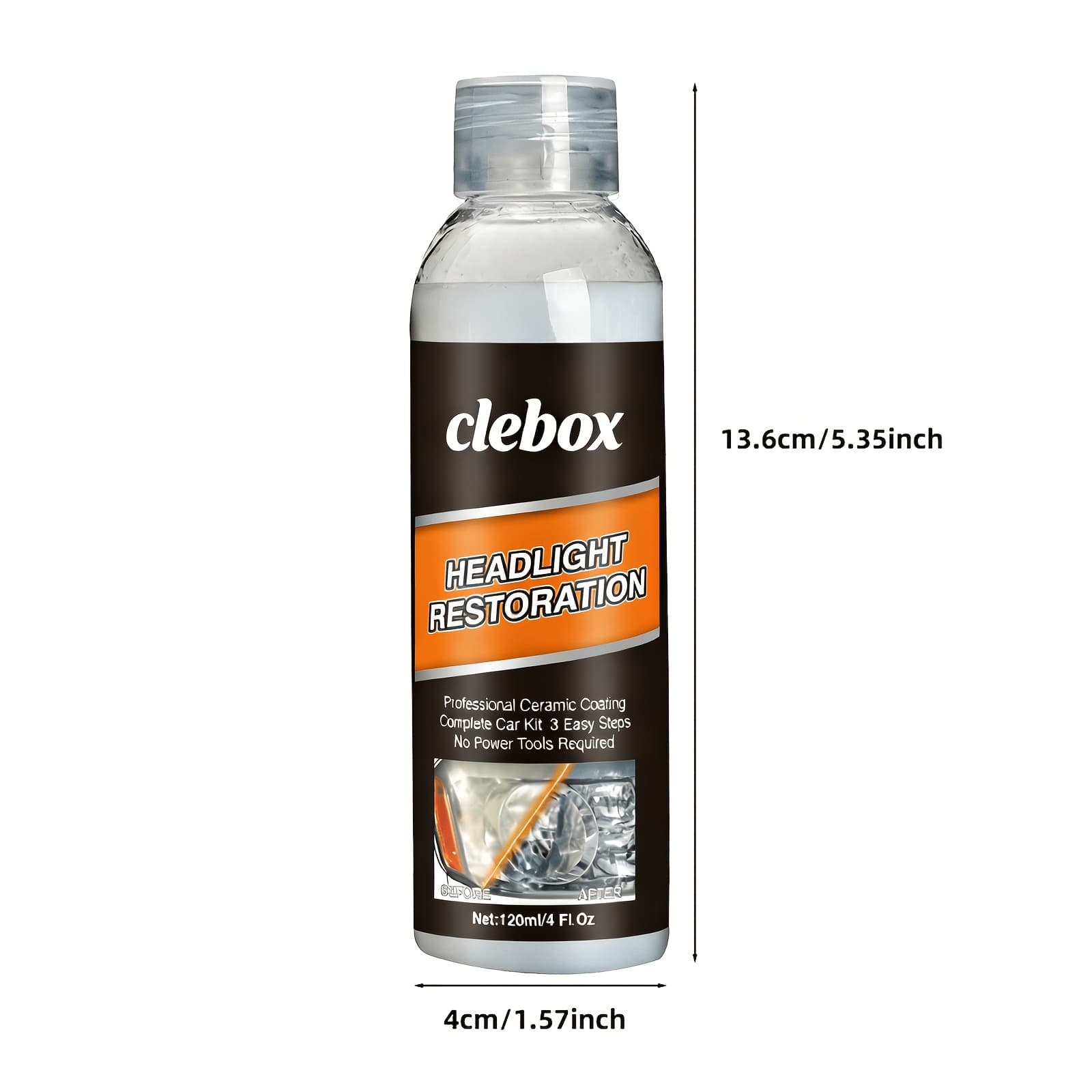 TEMU Automobile Headlight Cleaning And Restoration - Eliminates Yellowing And Oxidation, Back To Headlights, Provides Long-lasting Protection, Easy Headlight For Cars, Trucks, Suvs, And Motorcycles