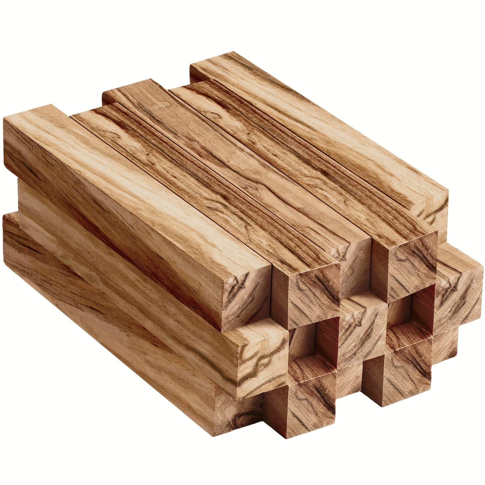 TEMU 15pcs Olive Wood Pen Blanks Kits Pen Turning Supplies Diy Crafts, 5 X 3/4 X 3/4 Inch