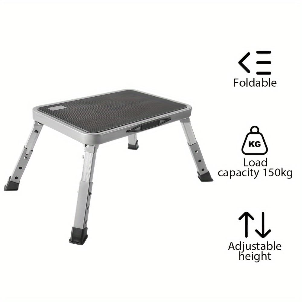 TEMU Folding Step Portable & Compact With Carry Handle & Non Slip Surface Aus thumbnail 2