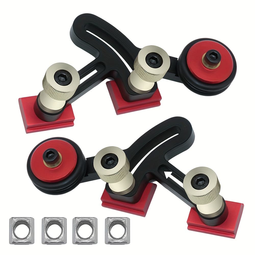 TEMU 1pc 1 Way Feeder, Precision Stock Guides For Table Saw, Woodworking Feather Loc Board, Anti Rebound Safety Pushing Auxiliary Tools