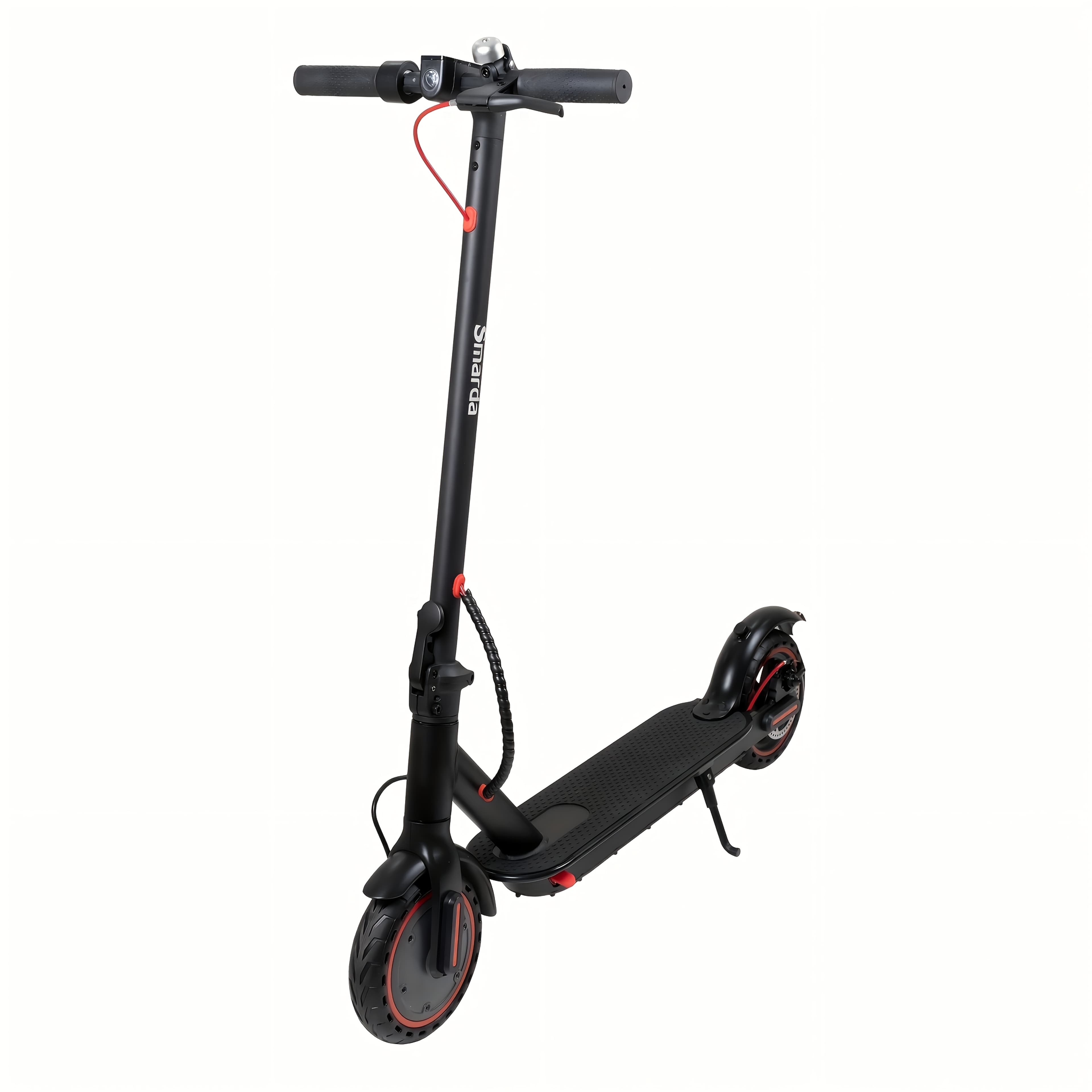 TEMU Foldable Electric Scooter For Adults, 350w Motor, 19 Miles Range, 8.5" Solid Tires, Portable Commuter For Travel