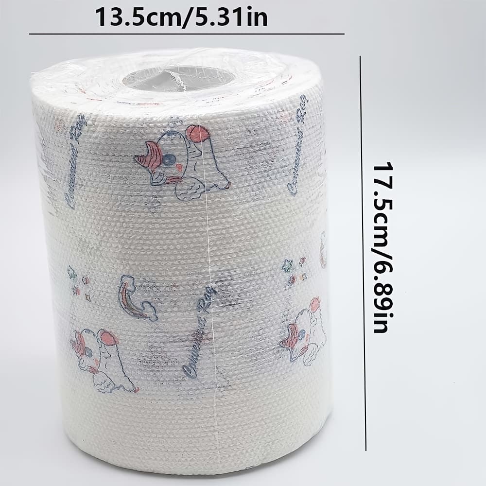 TEMU 1rolls(800/400/200/100 Times)high Efficiency " Disposable Kitchen Towels - Washable, Wet And Dry Use, Oil, Household Cleaning Degreasing Cloth ( Styles) Lazy Cloth Kitchen Towel 800 Sheets