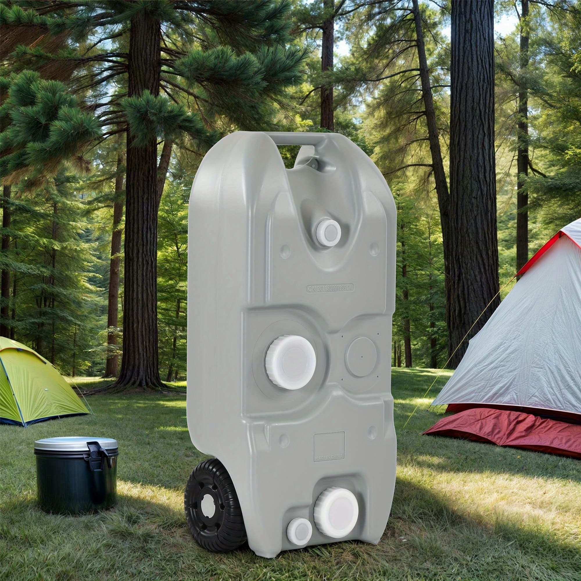 TEMU Phabules 10. 6 Gallon Portable Rv Water Kit 40l Holding Camper Sewer Dump Camping For Christmas Halloween Decor