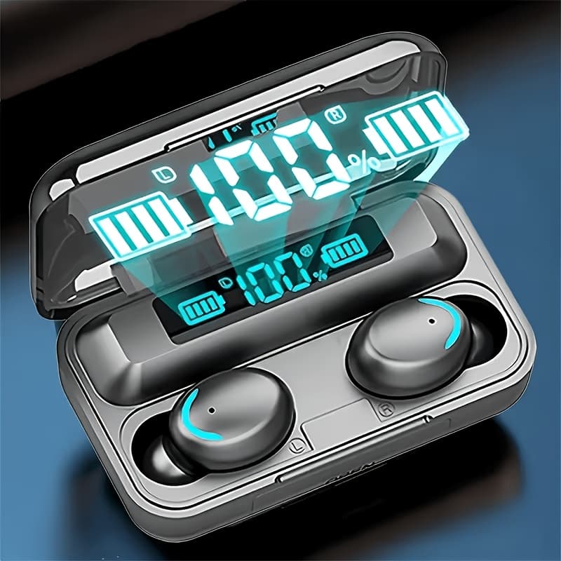 TEMU Classic Wireless Earbuds Wireless V5.1 Earphones With 30hrs Playtime In-ear Tws Earbuds.