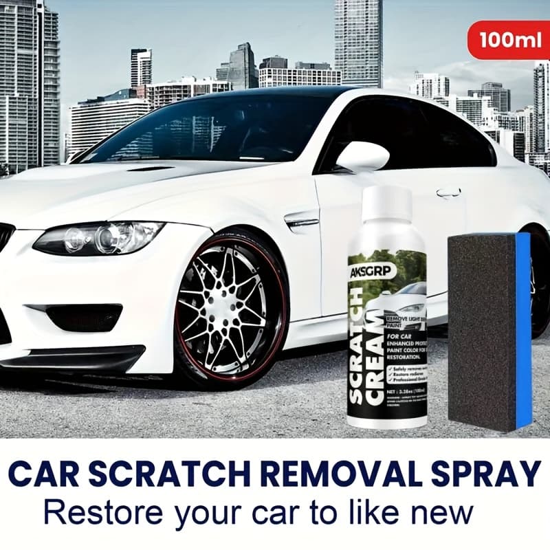 TEMU Automotive Clay Scratch Repair Paste Kit, Versatile Scratch Removal And Polishing Solution, Compatible With Multiple Paint Colors, For Vehicle Surface Restoration And Maintenance
