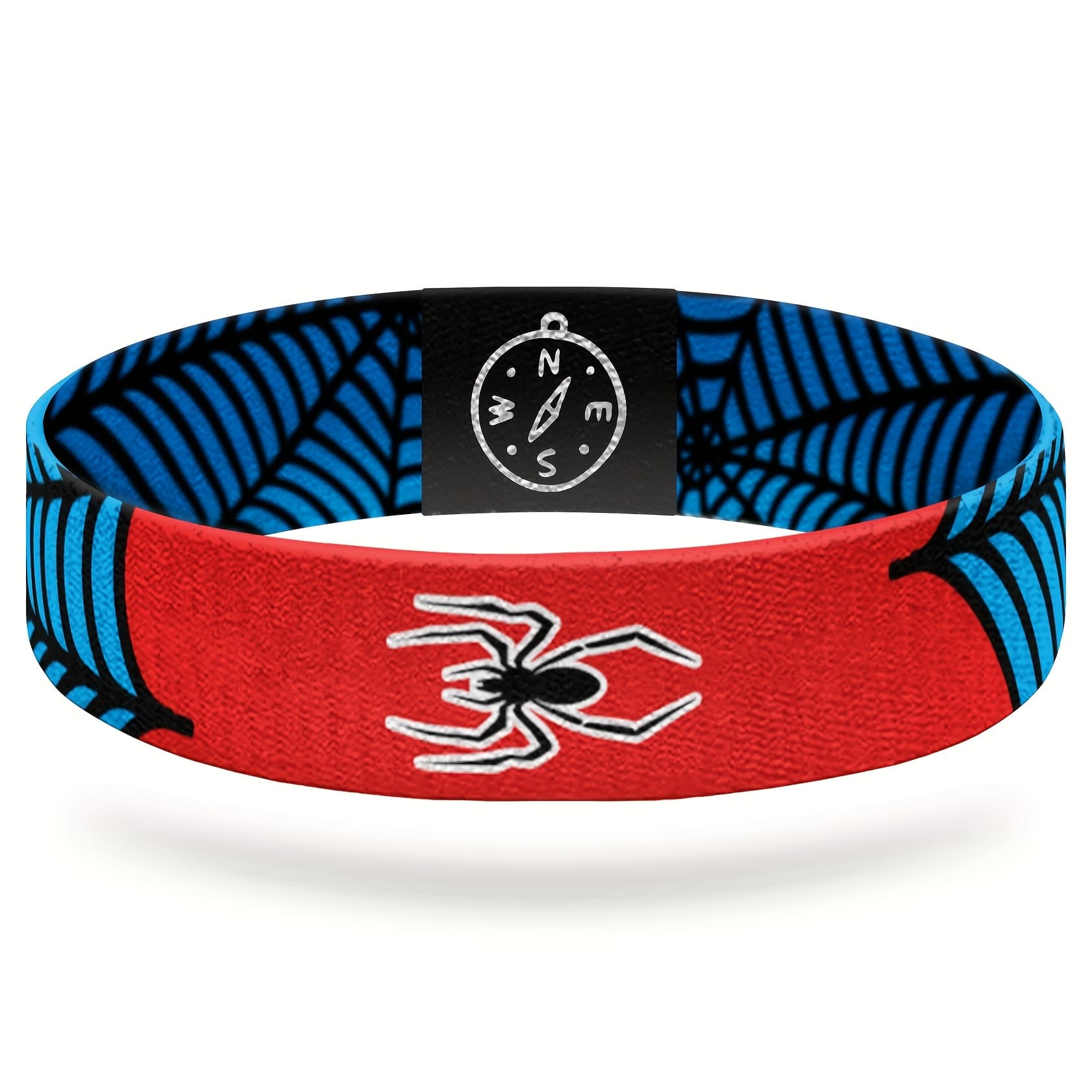 TEMU 1pc Cerliy Elastic Bracelet Compatible For - Spider-themed Super Hero Bangle, Multicolor Armband For, Parties, Daily Wear - Holiday Birthday Gift (christmas, Halloween) - Comfortable Wristband