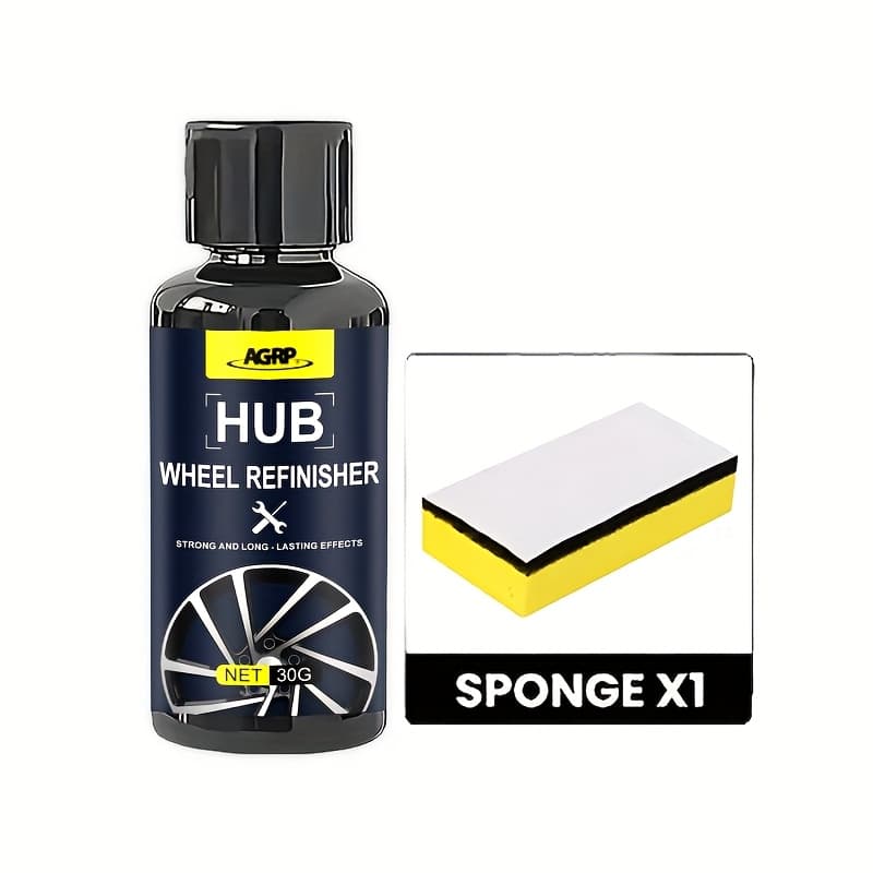 TEMU Kit For Repairing And Restoring Scratches On Car Wheels - Professional Refinishing For Aluminum And Steel Rims - Metal Shine With A Long-lasting Protective Layer