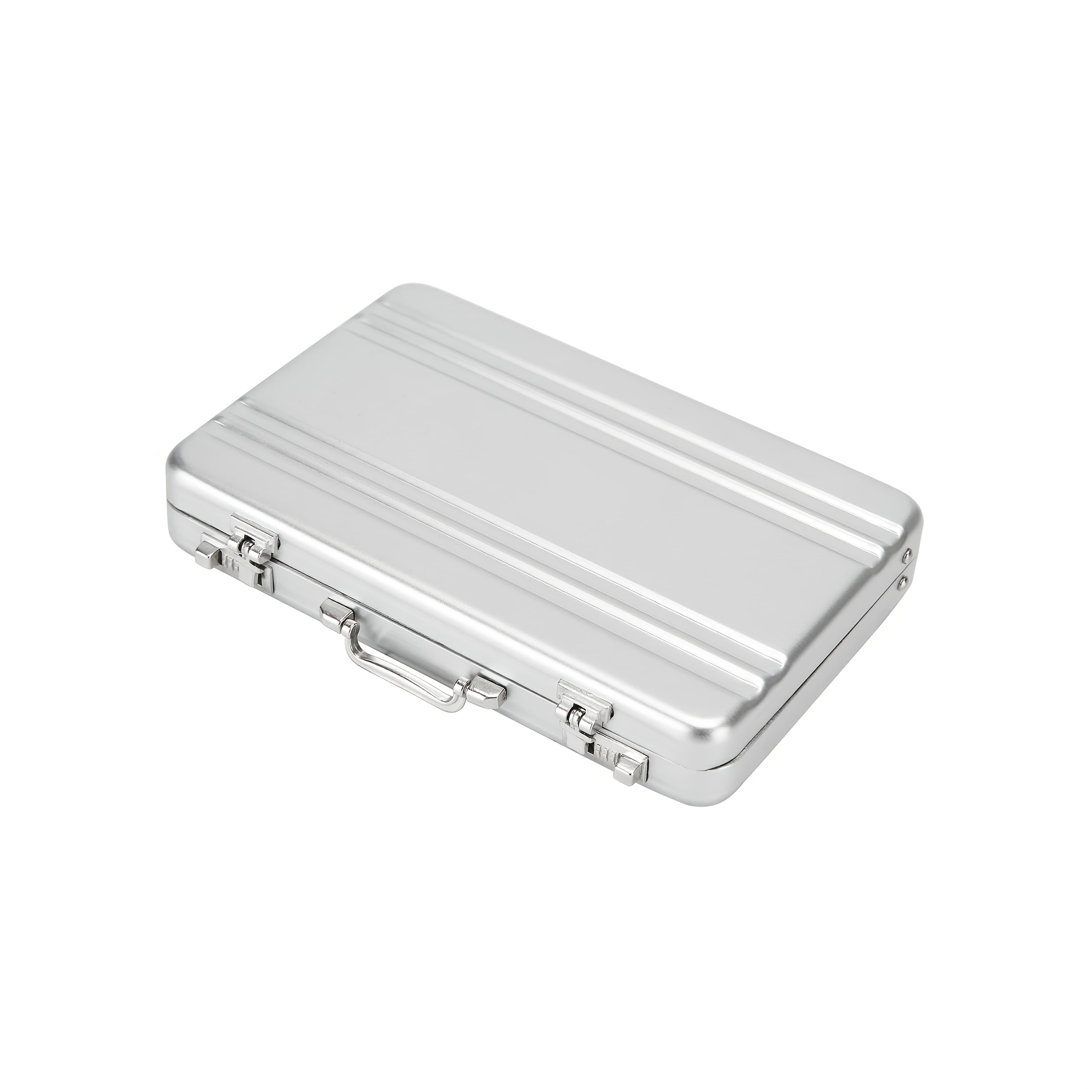 TEMU Business Card Holder Password Box Business Card Case Secure Credit Card Organizer For Travel And Daily Use