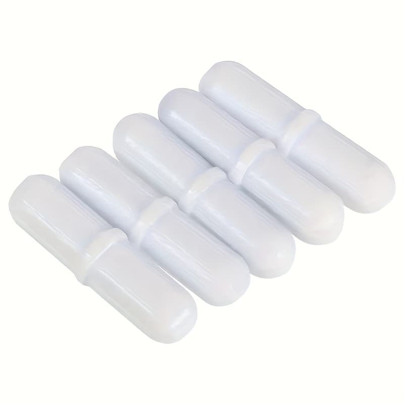 TEMU 5pcs Laboratory Magnetic Bar Cylindrical Magnetic Stirrer Rod Magnetic Stirrer- Mixer Stir Bars Magnetic Stirrer For Laboratory