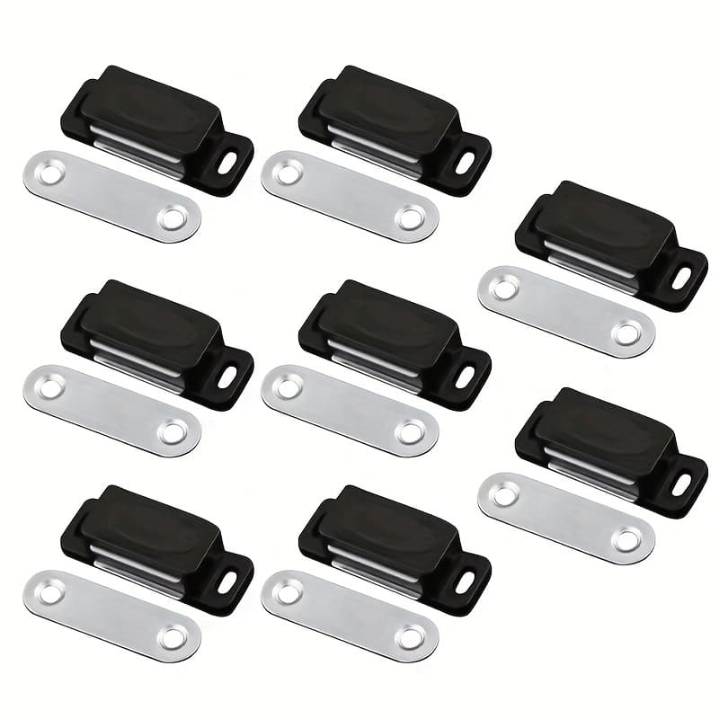 TEMU 4/8pcs Cabinet Magnetic Door Suction, Door Magnetic Lock, Cabinet Wardrobe Door Closer, Hardware Accessories