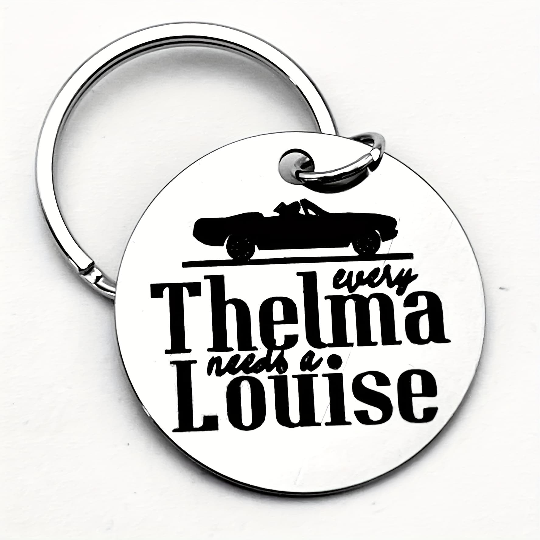 TEMU Needs A Friendship Stainless Steel Keychain, Gift Additions, Stylish And Easy Novelty Holiday Birthday Perfect Gift