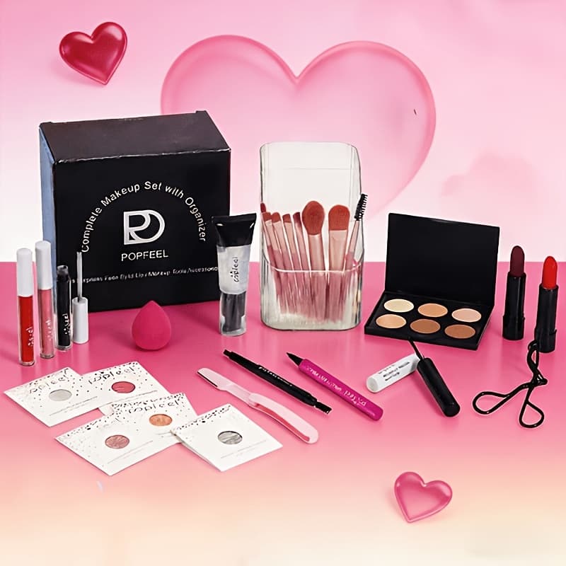 TEMU Color Makeup Gift Box, 40 Color Eye , , Shiny, Durable, , Mixed With Shadow, Suitable For Different Colors Of Makeup, Suitable For Girls And Women's Gift Essential Cosmetics! Gift