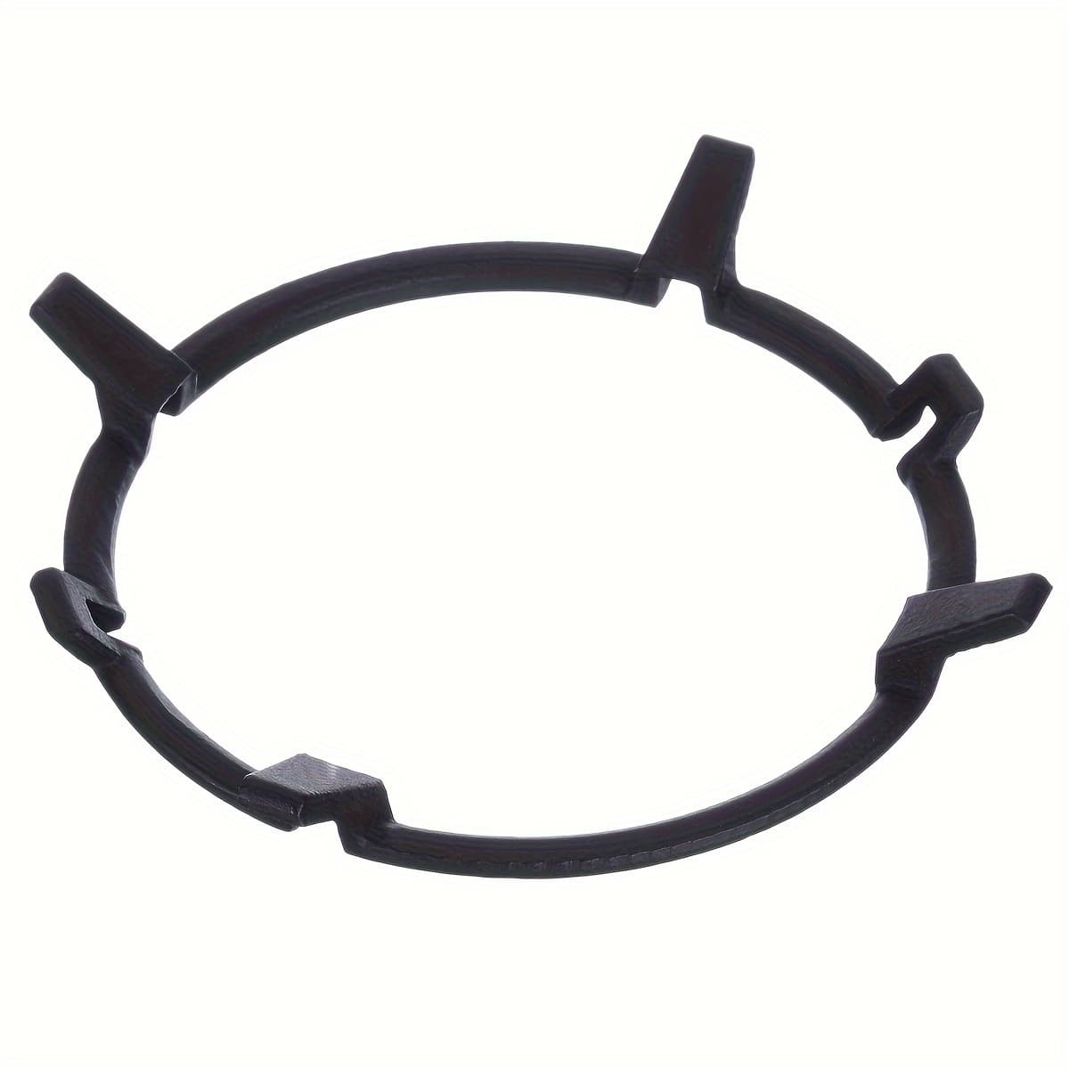 TEMU 1pc Universal Cast Iron Wok Pan Stand Support Tool For Burners Gas Cookers