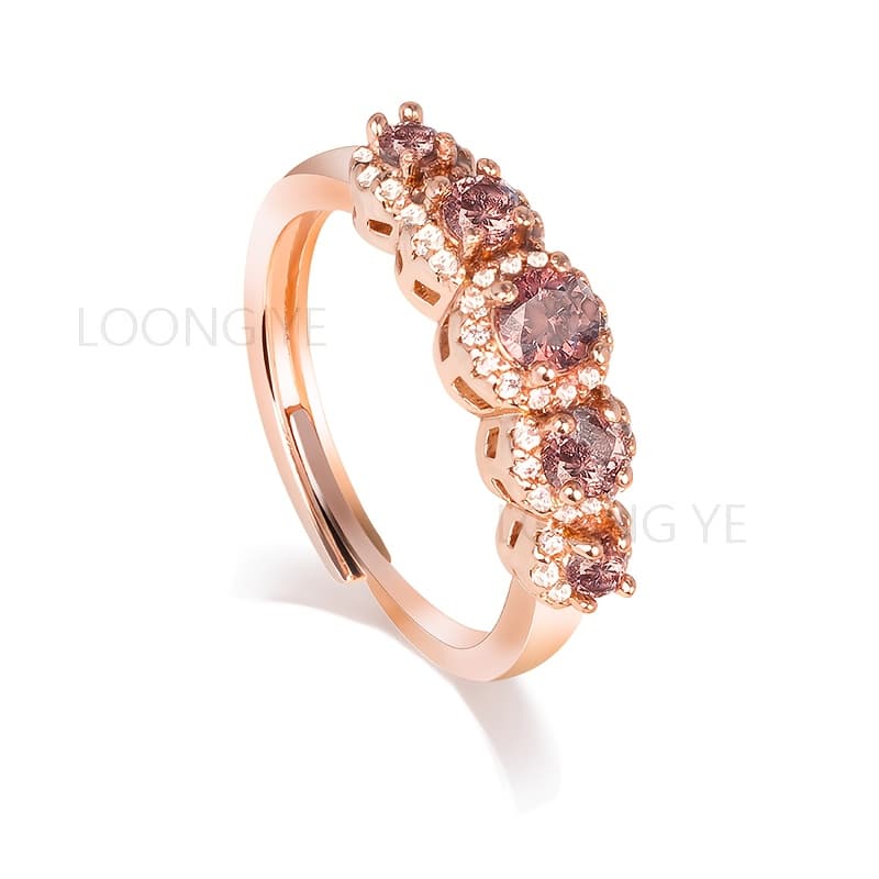 TEMU S925 Sterling 925 With Natural Purple Garnet Ring, Elegant And Stylish Jewelry Accessories For Women Complimentary Boutique Gift Box