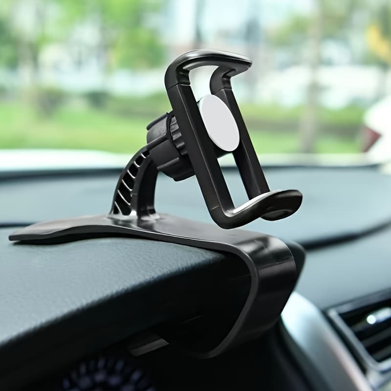 TEMU Car Phone Holder Mount Dashboard And Air Vent Cell Phone Car Mount 360 Degree Rotation Multifunctional Design Hands Free Smartphones
