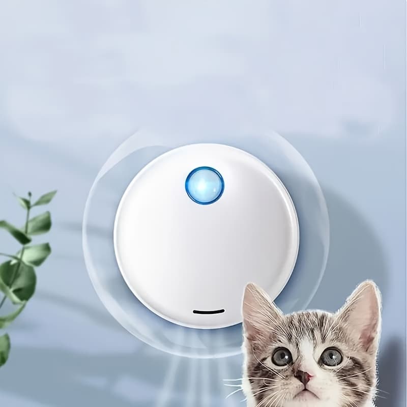 TEMU 1pc 24-hour Pet Deodorizer, Cat Litter Box Deodorizer, Smart Automatic Litter Box Air Freshener With Light, Odor Removal For Toilets, Pet-friendly