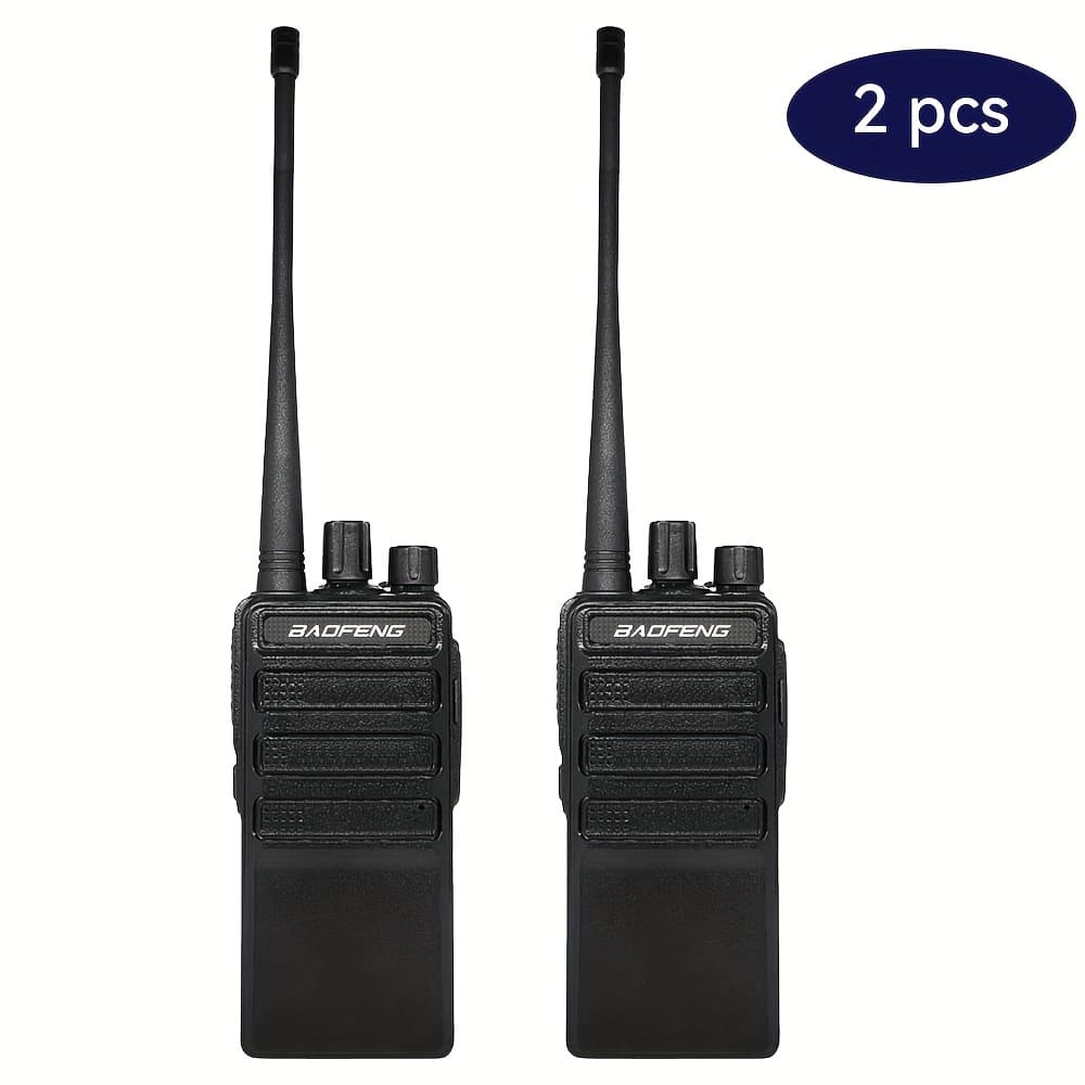 TEMU The Walkie-talkie Features 16 Channels, Encryption Capabilities, And Scanning, With A 1500mah Battery, Making It Ideal For Outdoor Survival, Camping, Teamwork, Restaurant Service, And More