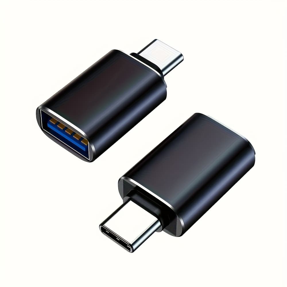 TEMU 6-pack Usb-c 3.1 Male To Usb A Female Adapter Converter Otg Type C Phone