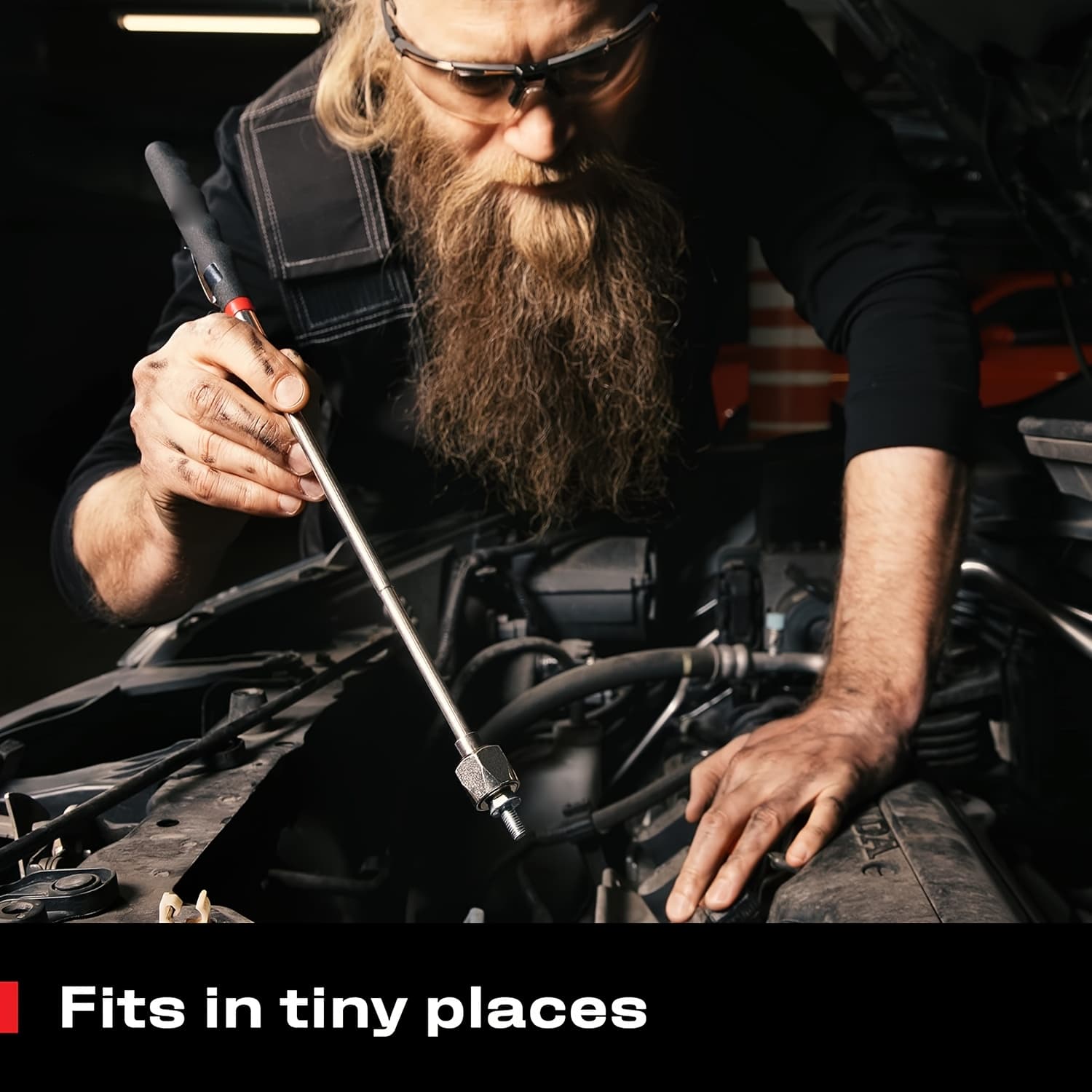 TEMU Heavy-duty Magnetic Pickup Tool With Telescopic Rod, Ideal For Automotive And . Model: 8a489pcs-k