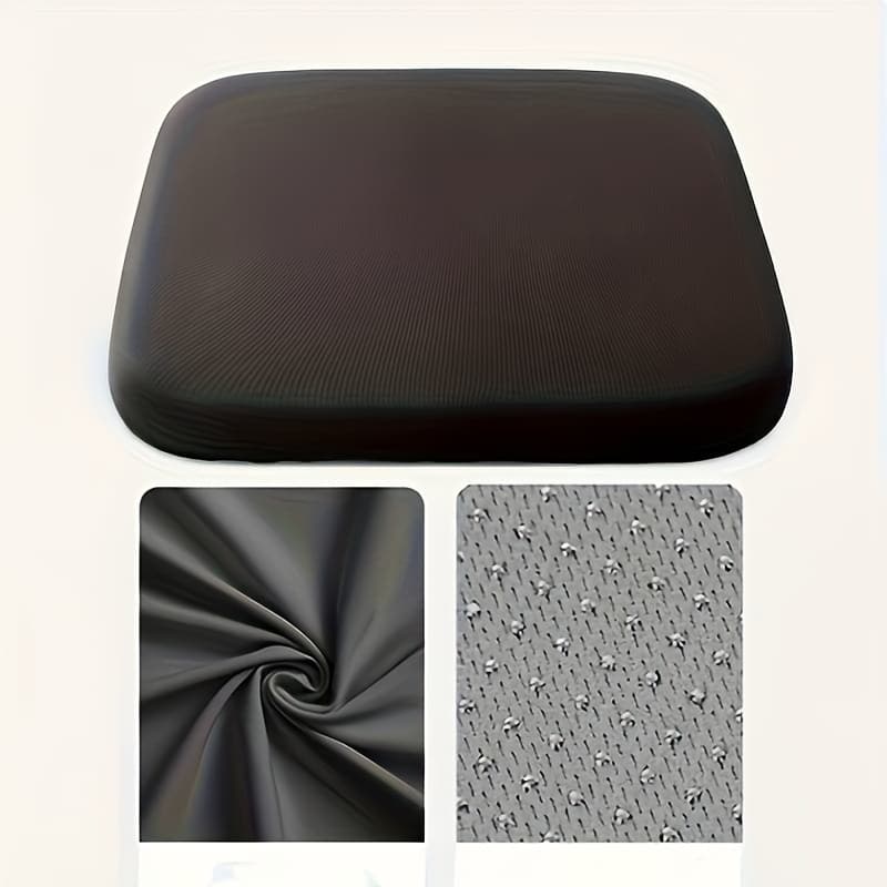 TEMU Ergonomic Foam Seat Cushion For Car And Office - Fit, Slow Rebound Support, Hand Washable, Polyester