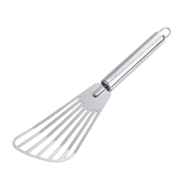 TEMU 1pc Stainless Spatula - Slotted Turner For Effortless Flipping & Grilling - Durable, Versatile Kitchen Utensil Great For Eggs, Fish, Steaks & Pancakes - Apartment Essentials