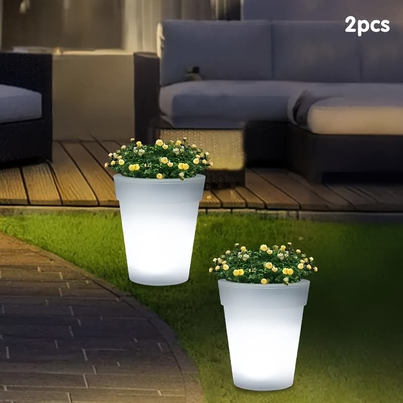 TEMU Solar Flower - Multifunctional Indoor And Outdoor Decoration, Suitable For Tables, Bedrooms, Living Rooms, And Gardens - Ideal Christmas Gift