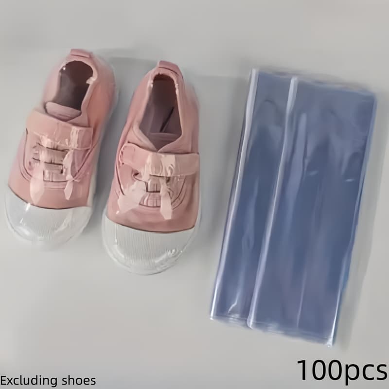TEMU 100pcs, Heat Shrink Bags, Gift Packaging Bags, Basket Bags, Transparent Shrink Bags, Gift Boxes, Gift Supplies, Transparent Sealing Film, Heat Shrink Film