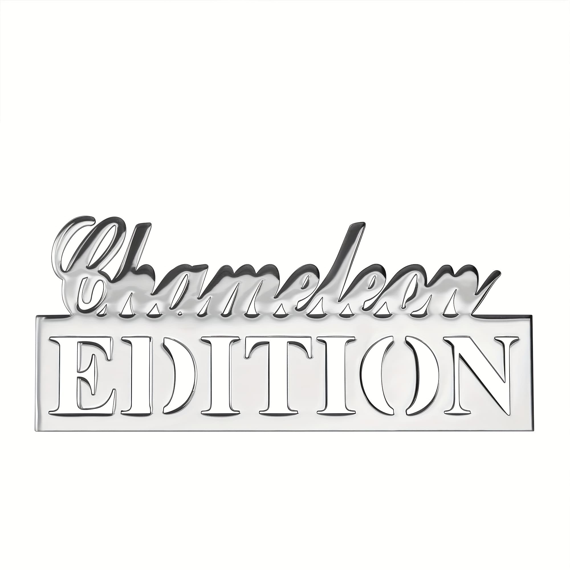 TEMU Custom Car Emblems Letters Edition - Metal Letters Emblem For Car, Stickers Cool Badge Decoration Decal Accessories For Car,