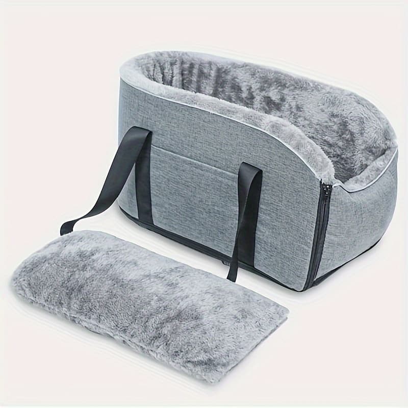TEMU 1pc Console Armrest Nest Car Dog Bed Cat Bed Pet Bag Removable Outer Handbag All