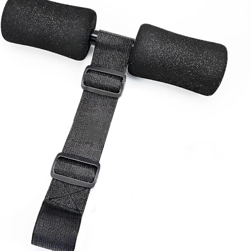 TEMU Portable Door Bar - Adjustable Leg Strengths Curling Strap For Abdominal Core & Hamstring Training - Ideal For Home Fitness, Squats & - No Battery Required