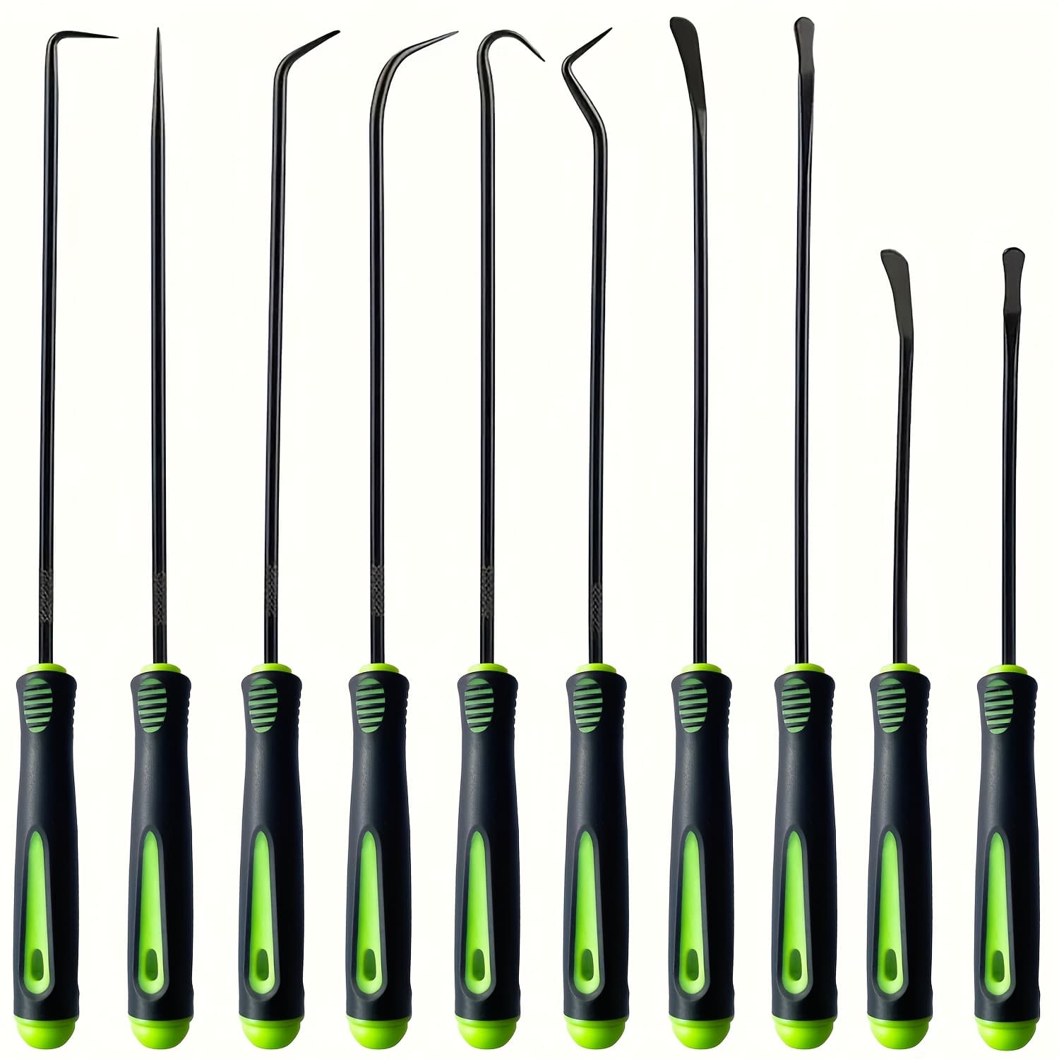 TEMU 10pcs Precision Car Auto Vehicle Oil Seal Screwdrivers Set O- Gasket Puller Remover Pick Hooks Durable Tools