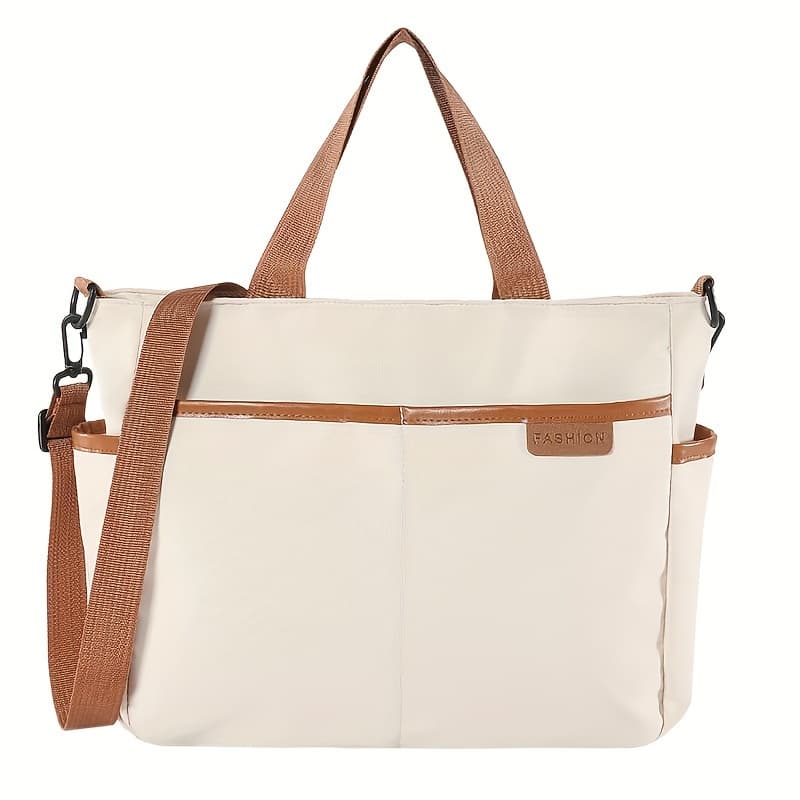 TEMU Unisex Square Bag College Students Class Bag Schoolbag Female College Students Small Schoolbag Shopping With Learning Handbag [zipper Direction Random]