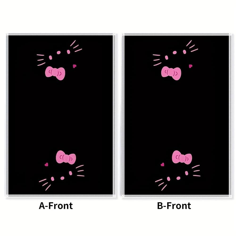 TEMU 2pcs Hello Kitty Hand Towels Reusable Dish Cloths Soft, Fine , Water Absorbent, All Suitable For Bathroom Kitchen, Travel, Thanksgiving, Halloween, Christmas, Decorate Gifts