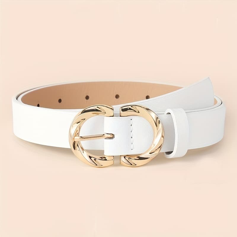 TEMU Metal Decorated Women's Trendy Versatile Belt