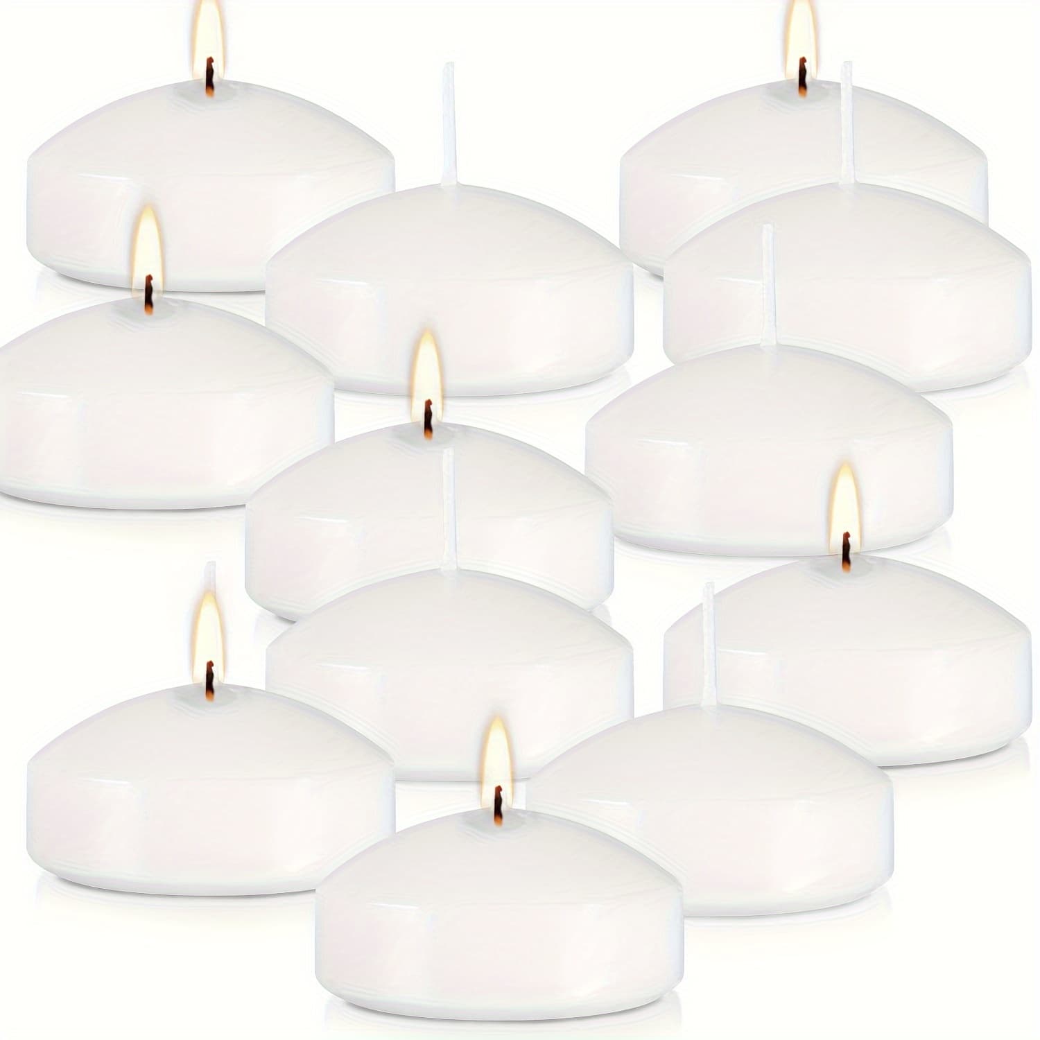 TEMU 2-inch 50-pack Floating Candle (. 5cm*2cm) Holiday Candles, Weddings, Graduation Season, Back-to-school, Halloween, Christmas Decorations